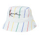 Karl Kani Γυναικείο καπέλο Signature Pinstripe Bucket Hat